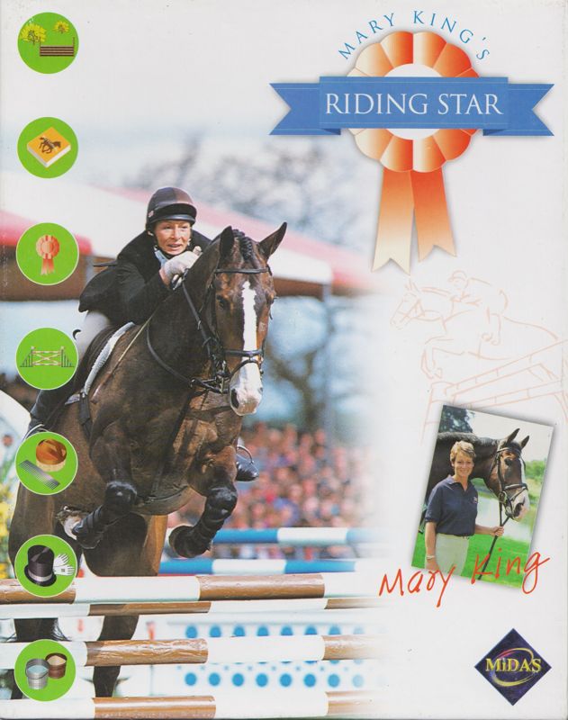 Mary King's Riding Star box art for Playstation
